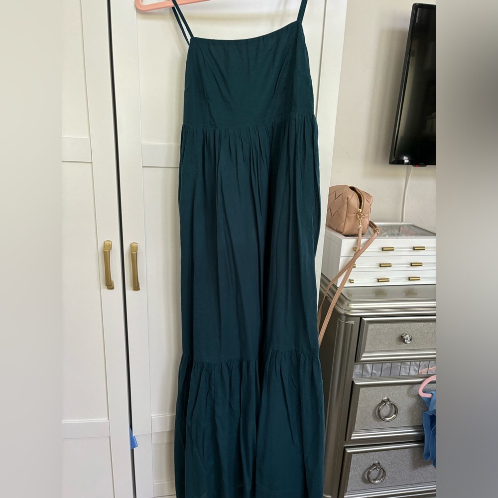 Abercrombie & Fitch Teal Maxi Dress
